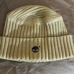 Tan Timberland beanie